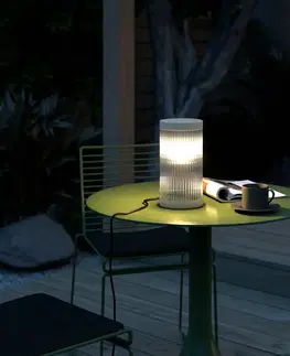 Venkovní osvětlení terasy Nordlux Stolní lampa Coupar pro venkovní použití, písek