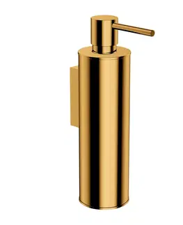 Dávkovače mýdla OMNIRES MODERN PROJECT nástěnný dávkovač tekutého mýdla zlatá /GL/ MP60721GL