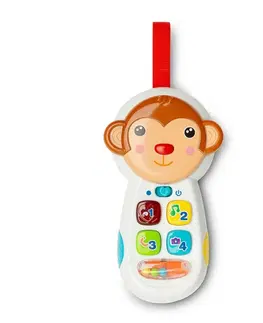 Hračky TOYZ - Dětská edukační hračka telefon opička