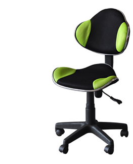 Kancelářské židle Kancelářská židle DECCAN, zeleno-černá