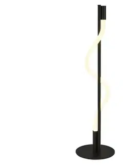 Lampy Searchlight Searchlight EU57212BK - LED Stolní lampa MARILYN LED/8W/230V černá 