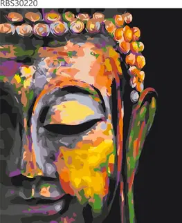 Feng Shui Malování podle čísel klidný Buddha