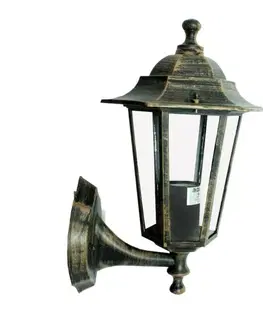 Rustikální venkovní nástěnná svítidla ACA Lighting Garden lantern venkovní nástěnné svítidlo HI6021R
