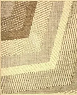 Koberce a koberečky Kontrast Kusový koberec SISAL WZ7 70 x 140 cm - béžový
