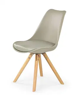 Židle Jídelní židle K201 Halmar Bílá