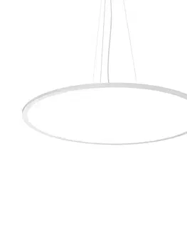 LED lustry a závěsná svítidla Ideal Lux závěsné svítidlo Fly slim sp d90 4000k 308036