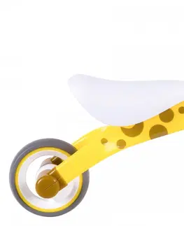 Odrážedla Dětské odrážedlo Žirafa EcoToys žluté