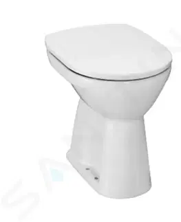 Záchody JIKA Lyra plus Stojící WC, ploché splachování, bílá H8253870000001