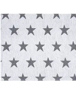 Prostírání Dakls Prostírání Stars bílá, 30 x 45 cm