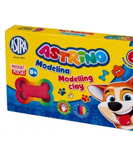 Hračky ASTRA - ASTRINO Modelovací hmota do trouby MODELINA 6ks, 304221001