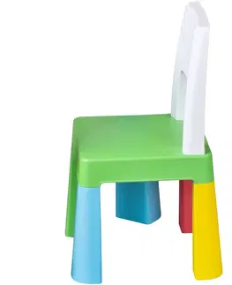 Hračky na zahradu TEGA - Dětská židlička k sadě Multifun multicolor