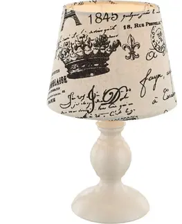 Lampy na noční stolek GLOBO METALIC 21692 Stolní lampa