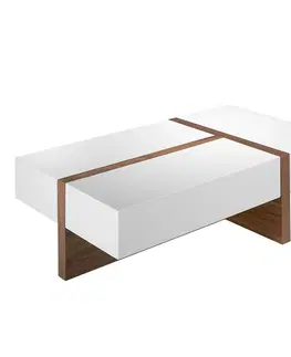 Designové a luxusní konferenční stolky Estila Exkluzivní multifunkční konferenční stolek Forma Moderna 120cm