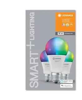 Chytré žárovky LEDVANCE SMART+ LEDVANCE SMART+ WiFi E27 9W Classic RGBW 3ks
