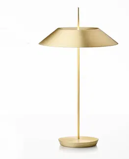 Stolní lampy Vibia Vibia Mayfair stolní lampa LED, zlatá matná