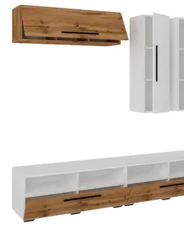 Obývací stěny a nábytkové programy Obývací stěna Arila, 5- Dílna, Š: 190cm