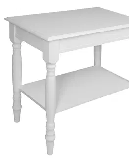 Koupelnový nábytek SAPHO CIMBURA umyvadlový stolek 80x50x75cm, starobílá CIM850
