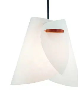 Závěsná světla Domus Bílé designované závěsné světlo IRIS