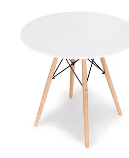 Stolky do obývacího pokoje MODERNHOME Odkládací stolek Simplicity 80 cm