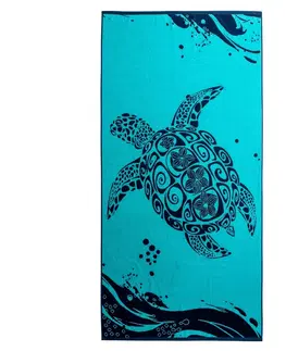 Doplňky do ložnice DecoKing Plážová osuška Turtle, 90 x 180 cm