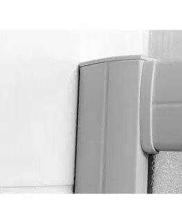 Sprchové kouty MEREO Sprchový kout, Kora, obdélník, 90 x 80 cm, bílý ALU, sklo Grape CK34121Z