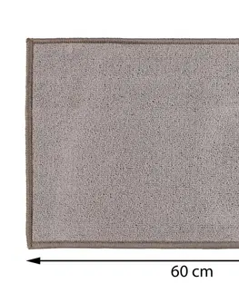 Koupelnové předložky DekorStyle Koupelnový kobereček Five 40x60 cm šedý