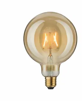 LED žárovky PAULMANN LED Vintage Globe 125 2,5W E27 zlatá 1700K 284.01
