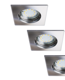 LED osvětlení Rabalux Rabalux 1053 - SADA 3xLED Podhledové svítidlo LITE 3xGU10-LED/3W/230V 