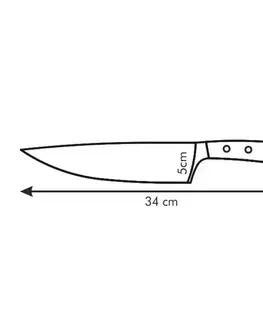 Kuchyňské nože Tescoma Nůž kuchařský AZZA, 20 cm