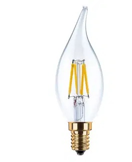 Stmívatelné LED žárovky Segula SEGULA LED svíčka větruodolná E143W 2200K Filament