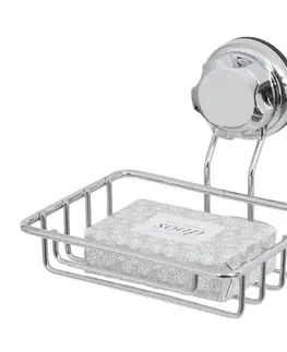 Koupelnový nábytek Compactor Držák na mýdlo/houbičku bez vrtání Bestlock systém, chrom