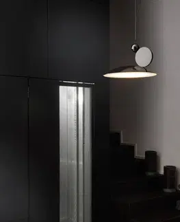 Závěsná světla Carpyen Závěsné svítidlo LED Equilibrium Ø 40 cm černá/niklová