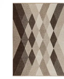 Koberce a koberečky Dywany Lusczow Kusový koberec FEEL DIAMANT béžový, velikost 120x170