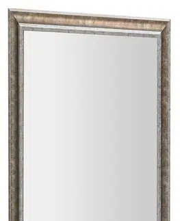 Koupelnová zrcadla SAPHO AMBIENTE zrcadlo v dřevěném rámu 620x1020, bronzová patina NL701