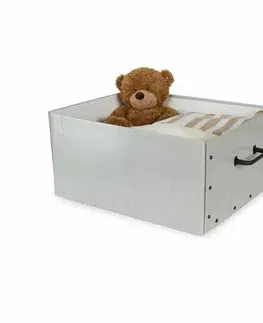 Úložné boxy Compactor Skládací úložná krabice Boston, 50 x 40 x 25 cm, šedá