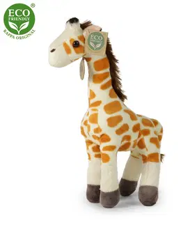 Hračky RAPPA - Plyšová žirafa 27 cm ECO-FRIENDLY