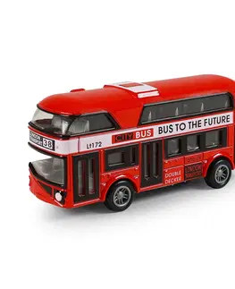 Hračky RAPPA - Autobus londýnský dvoupatrový červený