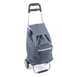 Nákupní tašky a košíky nákupní taška na kolečkách CARGO šedá