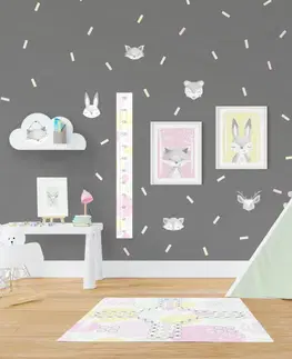 Samolepky na zeď Pastelové dekorace do dětského pokoje A