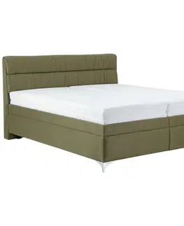 Čalouněné postele Čalouněná Postel Alora 180/200cm, Zelená