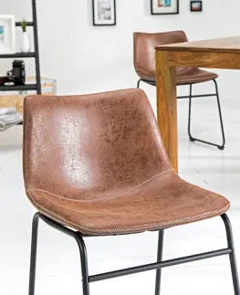 Luxusní jídelní židle Estila Stylová židle Django
