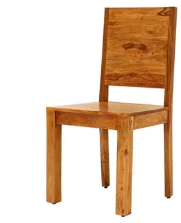 Židle Židle Gani s plnými zády z indického masivu palisandr / sheesham
