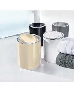 Koupelnový nábytek Kleine Wolke Kosmetický odpadkový koš Clap Mini 1,5 l, antracit