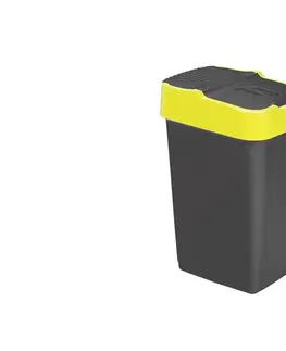 Odpadkové koše HEIDRUN - Koš odpadkový ke třídění odpadu 18l různé barvy