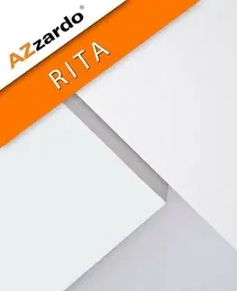 Klasická stropní svítidla Azzardo AZ1307 stropní svítidlo Rita E27 2x 20W kov/sklo IP44