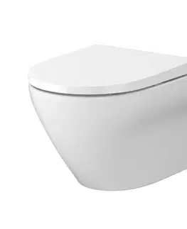 Záchody CERSANIT WC mísa LARGA OVAL Cleanon K120-003