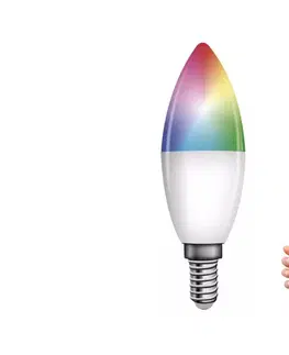 Žárovky  LED RGB Stmívatelná žárovka GoSmart E14/4,8W/230V 2700-6500K Wi-Fi Tuya 