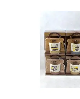 Hrnky a šálky PROHOME - Hrnek 260ml Coffee různé dekory