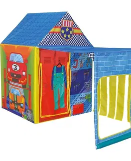 Hrací domečky IPLAY Domek pro děti AUTODÍLNA
