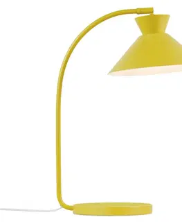 Designové stolní lampy NORDLUX Dial stolní lampa žlutá 2213385026